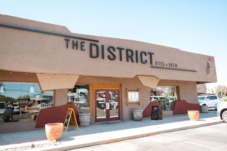 Open-concept bar space at The District Tucson AZ